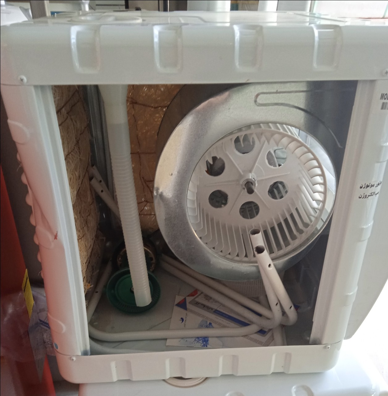 آزمایش کولر آبی مدل 2800پایه دار