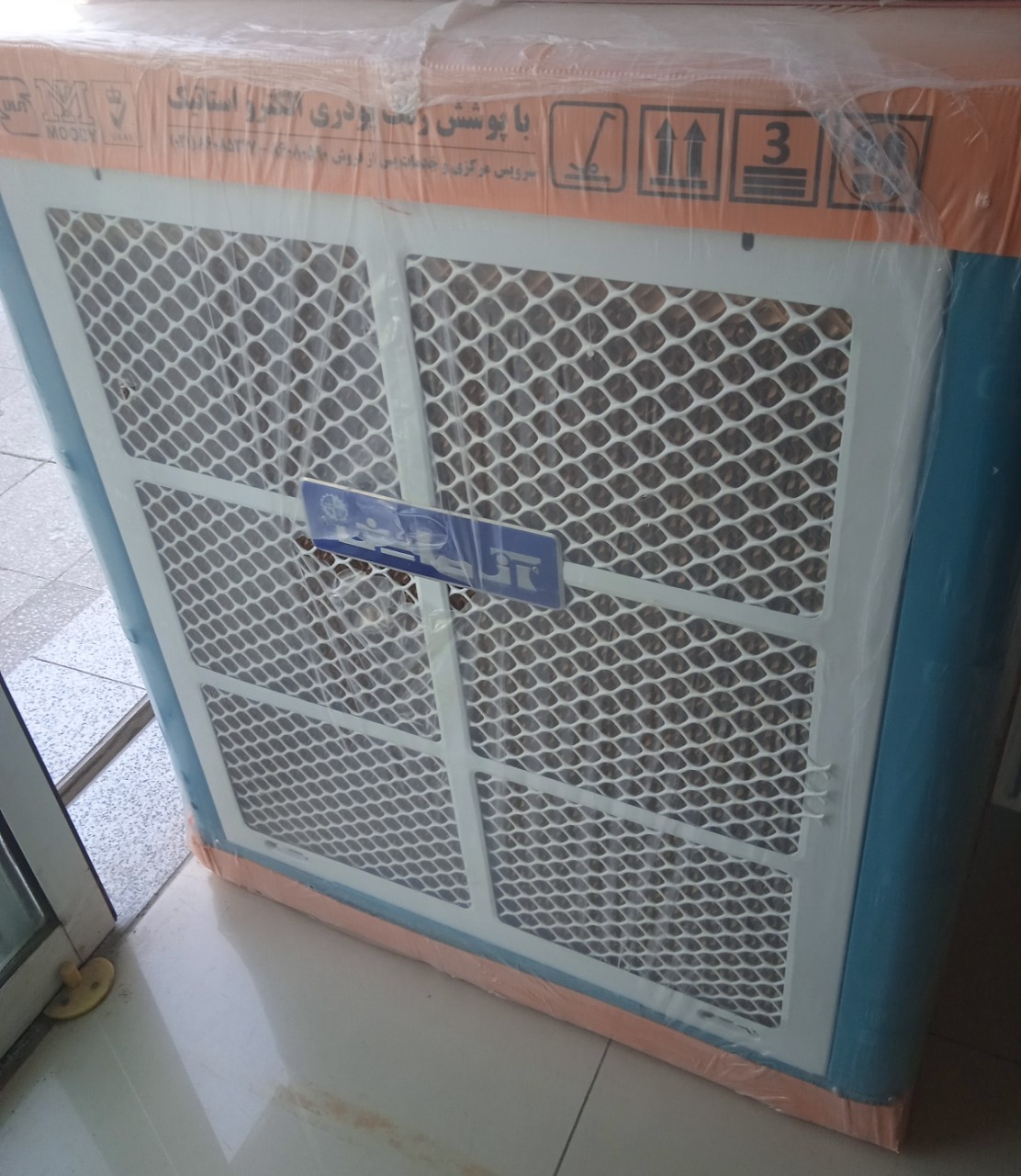 آزمایش کولر آبی سلولوزی ریموت کنترل دارمدل۶۰۰۰