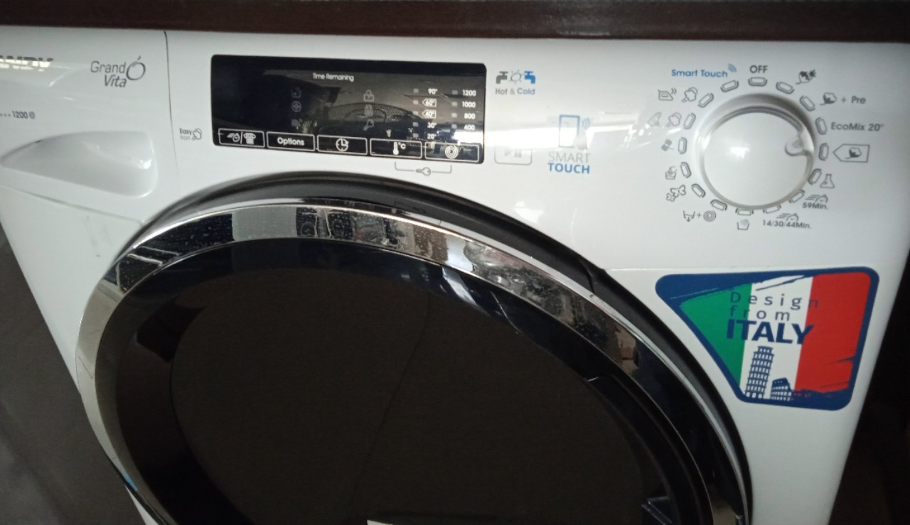 کندی  ماشین لباس شویی اتومات مدل PFC_822_W. 8kg